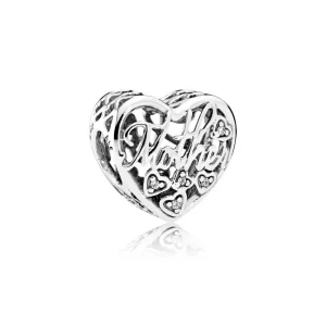 (image pour) PANDORA - Mère et fils unis, cz incolore - 792109CZ