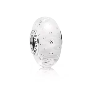 PANDORA - Murano pétillant blanc - 791617CZ (image pour) PANDORA - Murano pétillant blanc - 791617CZ