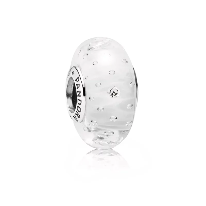 (image pour) PANDORA - Murano pétillant blanc - 791617CZ