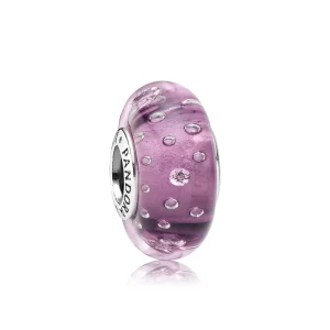 PANDORA - Murano pétillant violet - 791616CZ (image pour) PANDORA - Murano pétillant violet - 791616CZ