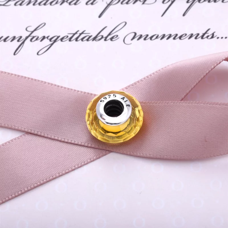 (image pour) PANDORA - Ocre fascinant - 791629 - Charms - Afficher 3