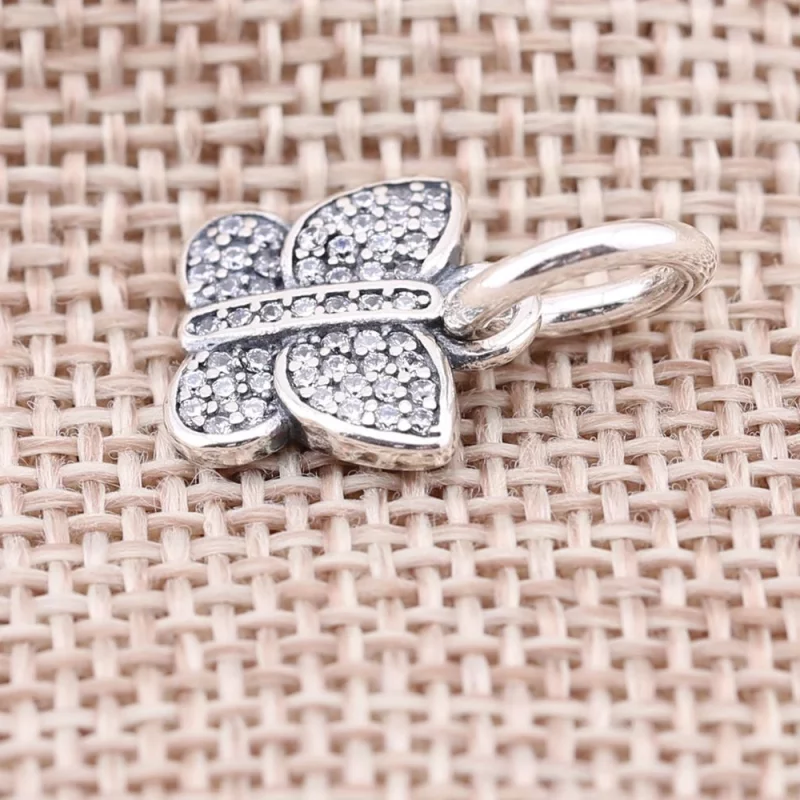 (image pour) PANDORA - Papillon brillant, cz incolore - 791497CZ - Charms - Afficher 2