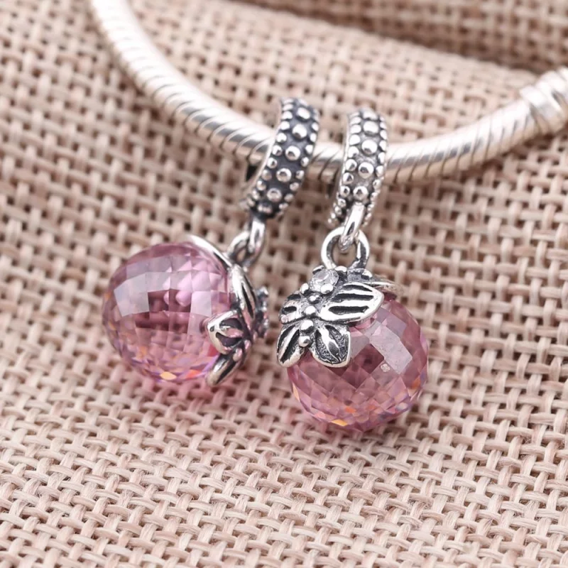 (image pour) PANDORA - Papillon matinal, cz rose poudré et incolore - 791258PCZ - Afficher 2