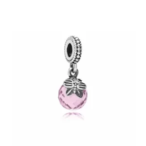 (image pour) PANDORA - Papillon matinal, cz rose poudré et incolore - 791258PCZ