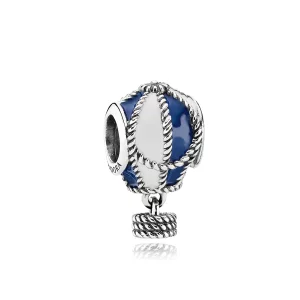 (image pour) PANDORA - Plus haut !, émail bleu et blanc - 791145ENMX - Charms