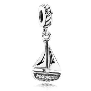 (image pour) PANDORA - Prendre le large, cz incolore - 791138CZ - Charms