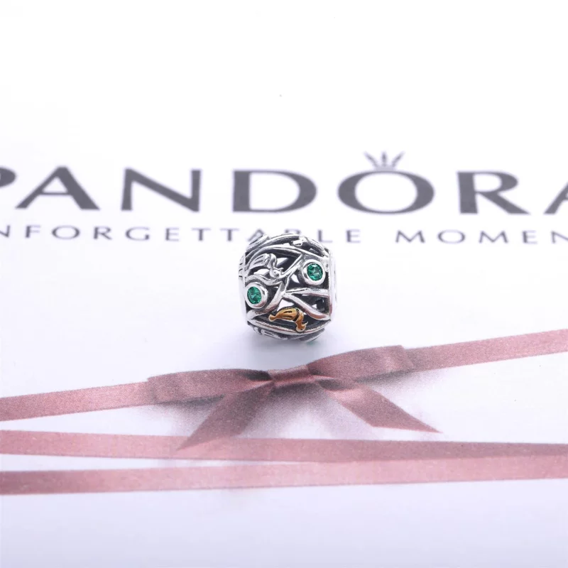 (image pour) PANDORA - Qui se ressemble s'assemble, cz vert foncé - 791213CZN - Charms - Afficher 2
