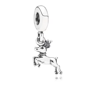 (image pour) PANDORA - Renne au nez rouge - 791194 - Charms