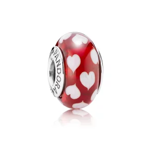 PANDORA - Rouge tendre - 790948 - Charms (image pour) PANDORA - Rouge tendre - 790948 - Charms