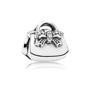 (image pour) PANDORA - Sac à main, cz incolore - 791534CZ - Charms