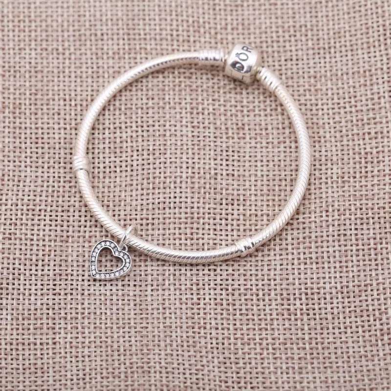 (image pour) PANDORA - Symbole d'amour, cz incolore - 791304CZ - Afficher 2