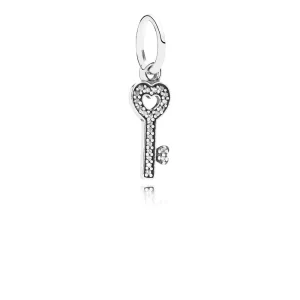 (image pour) PANDORA - Symbole de confiance, cz incolore - 791353CZ - Charms