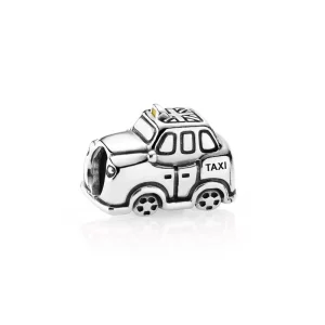(image pour) PANDORA - Taxi, émail jaune - 791221EN20 - Charms