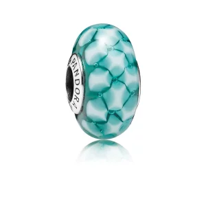 PANDORA - Treillis turquoise - 791625 - Charms (image pour) PANDORA - Treillis turquoise - 791625 - Charms