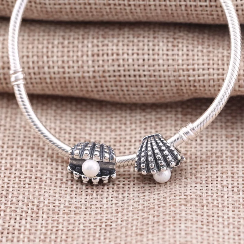 (image pour) PANDORA - Unique au monde, perle blanche - 791134P - Charms - Afficher 2