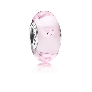 PANDORA - Verre de Murano Cœurs Roses - 791632PCZ (image pour) PANDORA - Verre de Murano Cœurs Roses - 791632PCZ
