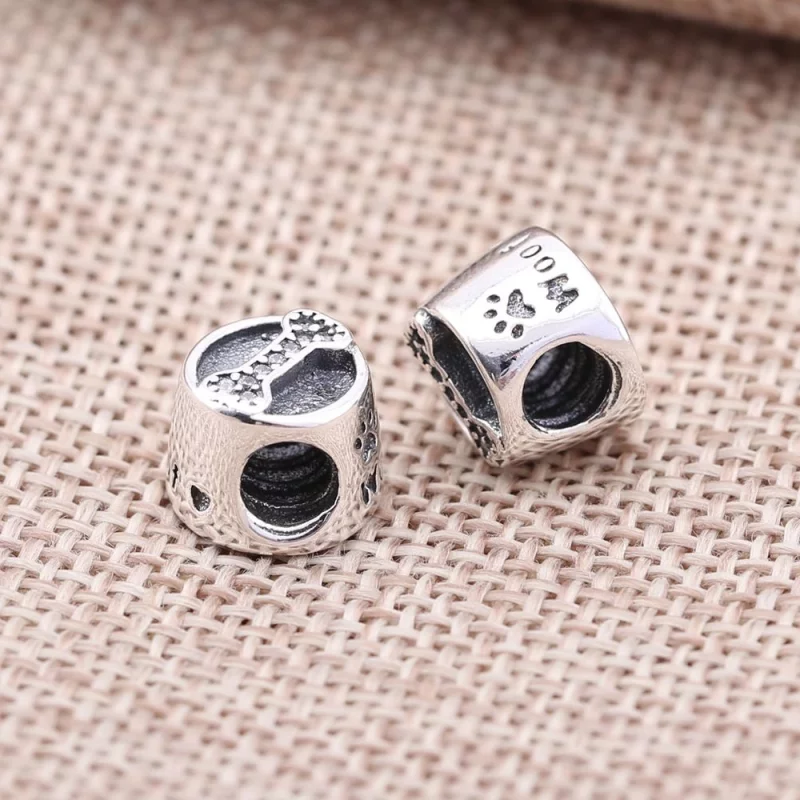 (image pour) PANDORA - Wouf, cz incolore - 791708CZ - Charms - Afficher 2
