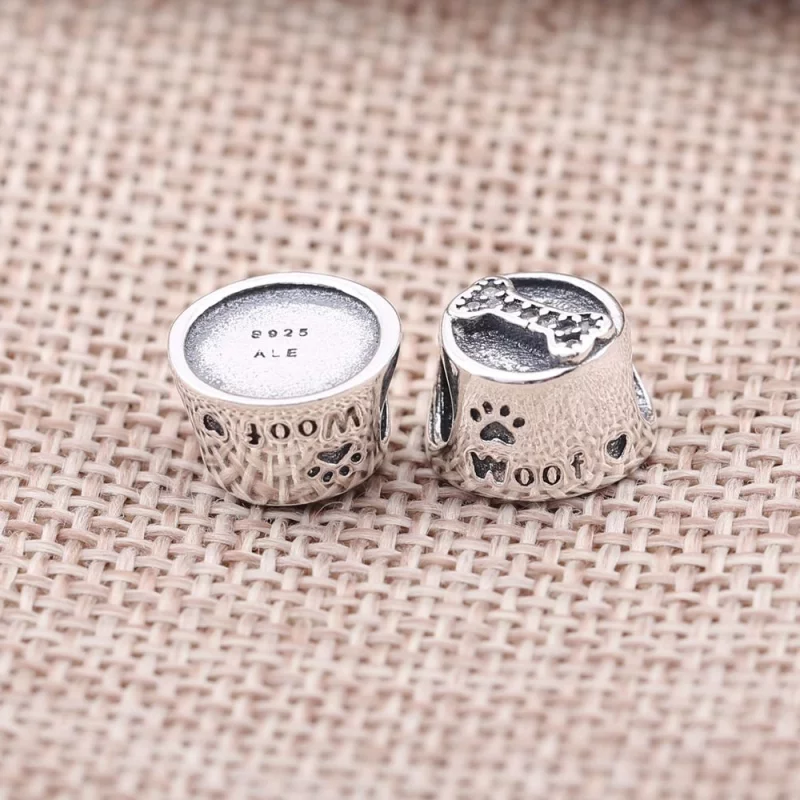 (image pour) PANDORA - Wouf, cz incolore - 791708CZ - Charms - Afficher 3