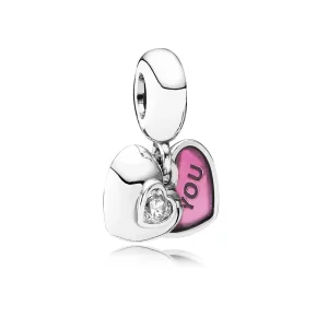 PANDORA - You & Me rose - 791244CZ (image pour) PANDORA - You & Me rose - 791244CZ
