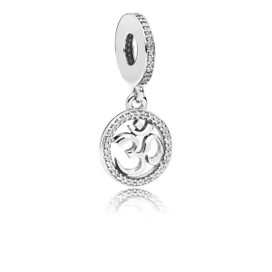 (image pour) Symbole Om, charm pendant PANDORA France - 797584CZ