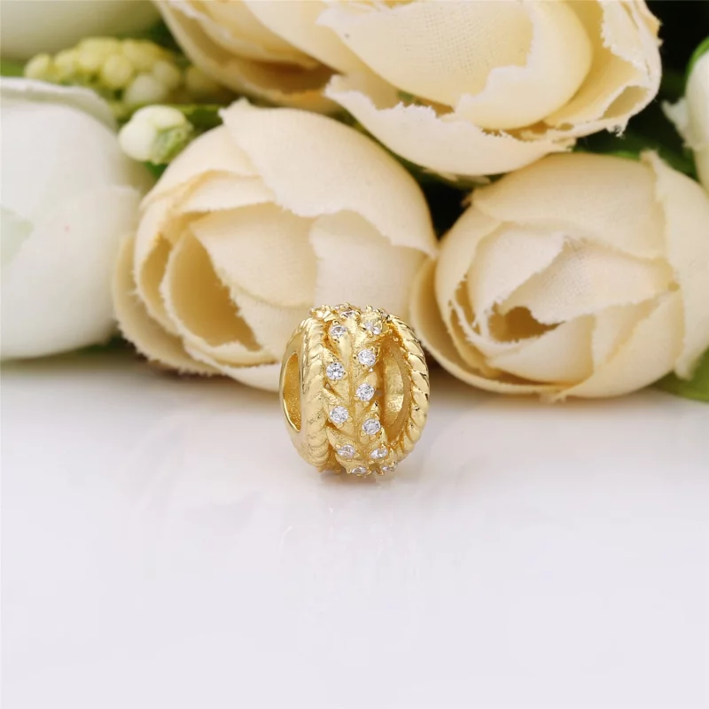 (image pour) Volutes de Grains Éblouissantes, charm 767597CZ PANDORA France - Afficher 2