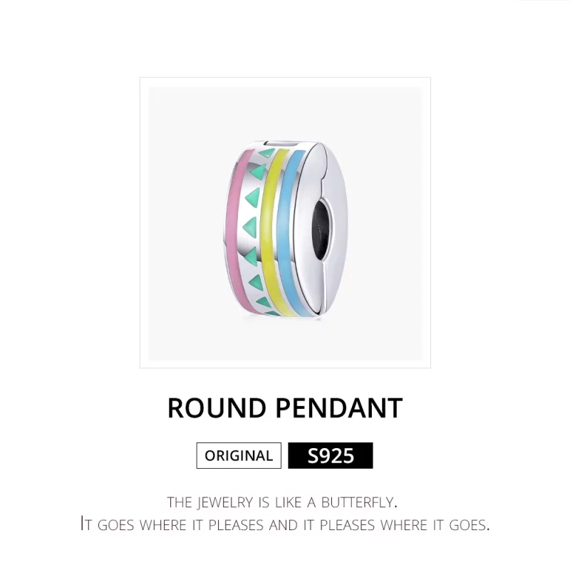 (image pour) Charm Clip Style PANDORA Coloré - SCC1756 - Afficher 6