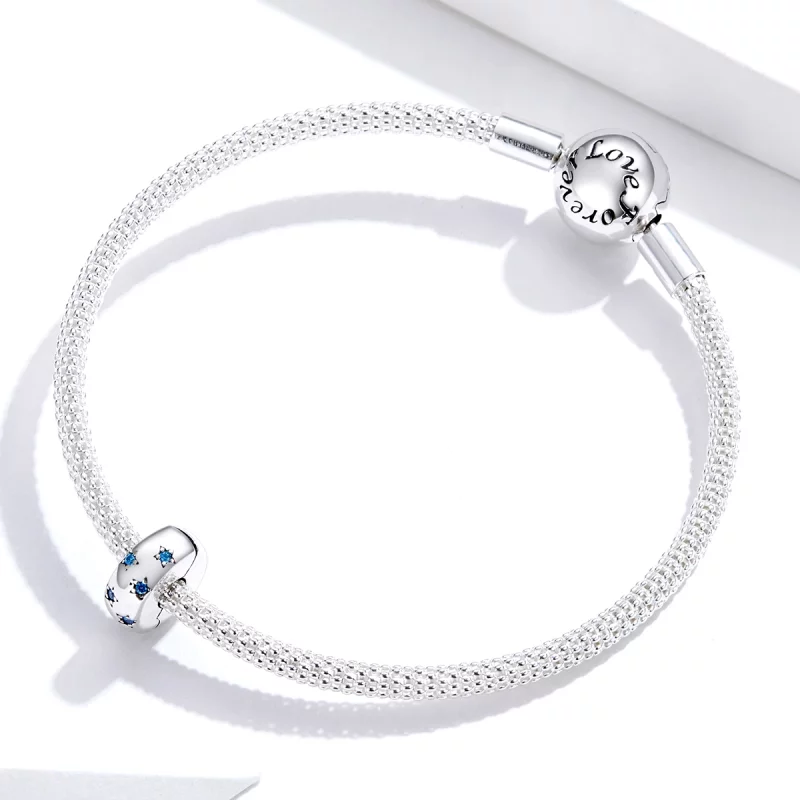 (image pour) Charm Clip Style PANDORA Des vagues au soleil - BSC253 - Afficher 3