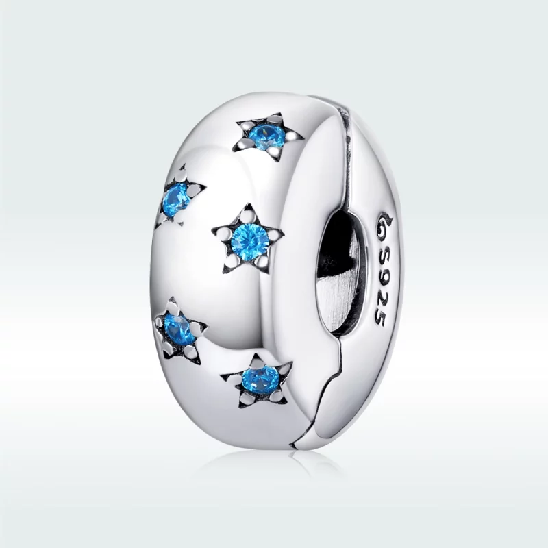 (image pour) Charm Clip Style PANDORA Des vagues au soleil - BSC253 - Afficher 5