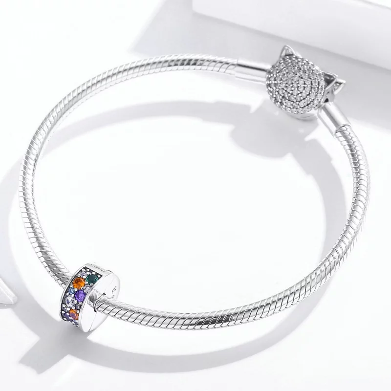 (image pour) Charm Clip Style PANDORA Jardin coloré - SCC1609 - Afficher 3