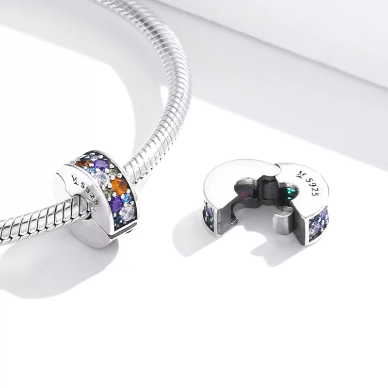 (image pour) Charm Clip Style PANDORA Jardin coloré - SCC1609 - Afficher 4