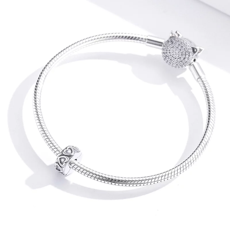 (image pour) Charm Clip Style PANDORA Relief vintage - SCC1557 - Afficher 3