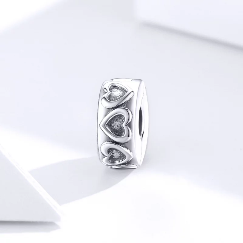 (image pour) Charm Clip Style PANDORA Relief vintage - SCC1557 - Afficher 4