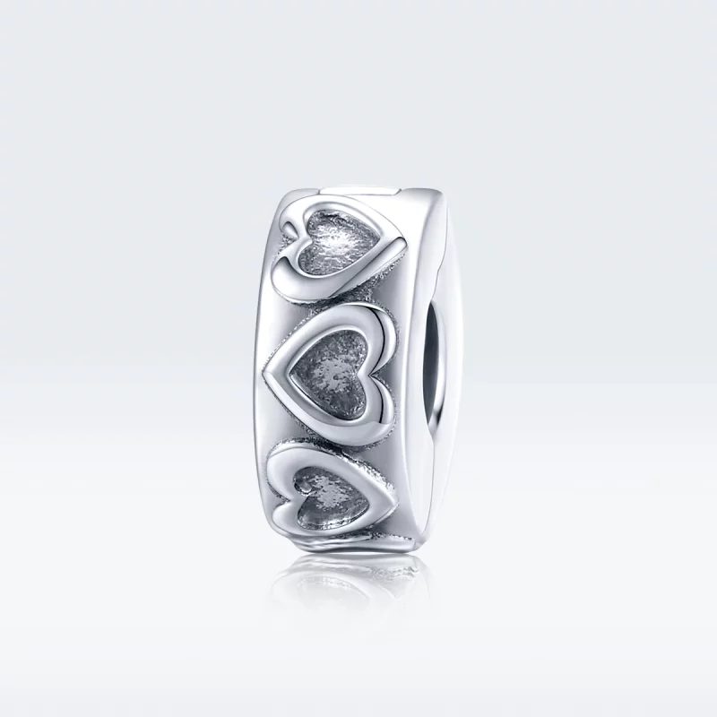 (image pour) Charm Clip Style PANDORA Relief vintage - SCC1557 - Afficher 5