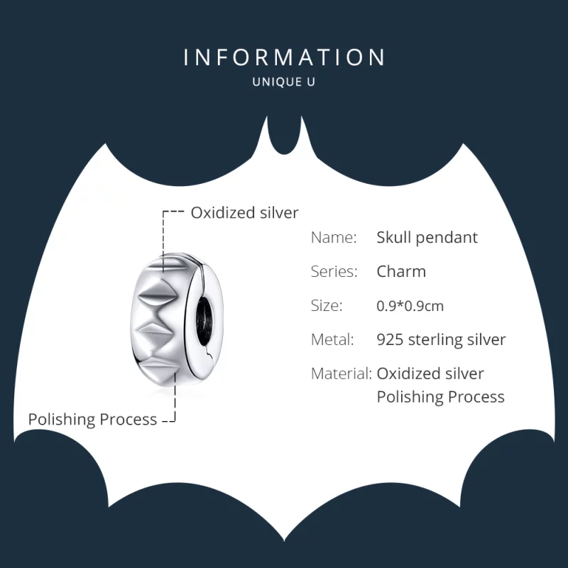 (image pour) Charm Clip Style PANDORA Rivet - SCC1780 - Afficher 6