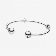 Bracelet PANDORA Jonc Ouvert Étoile filante 598615C01