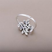 Bague Pandora 190921CZ - Bague Feuilles Etincelantes