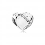 PANDORA - Charm Ruban de l'Amour - 791816CZ
