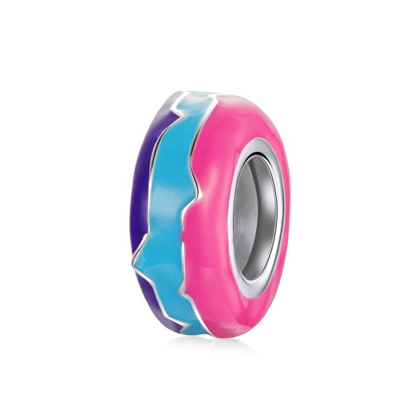 Charm espaceur Style PANDORA Cyberpunk - Perles éblouissantes - SCC1843