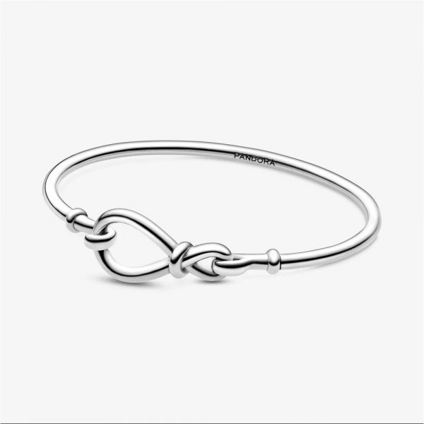 Bracelet Pandora Jonc Nœud Infini 598893C00