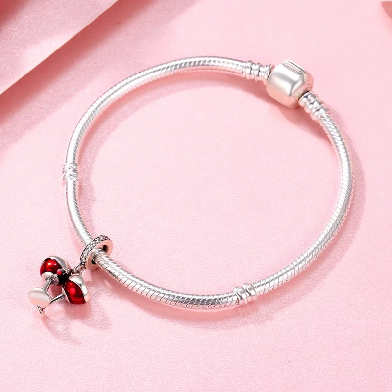 (image pour) Charm Pendant Style PANDORA Acclamations - SCC478 - Afficher 4