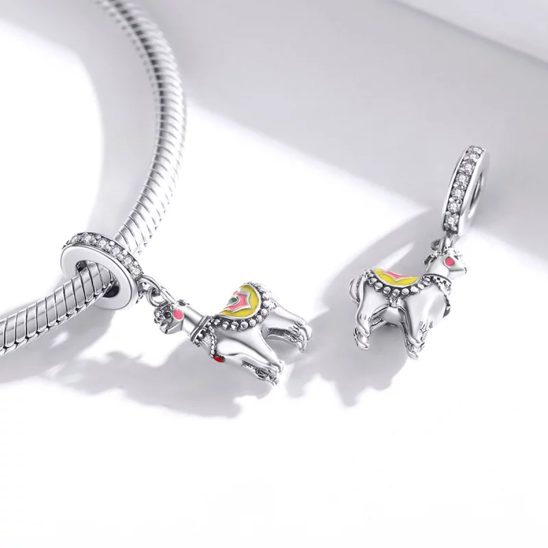 (image pour) Charm Pendant Style PANDORA Alpaga mignon - SCC1737 - Afficher 4