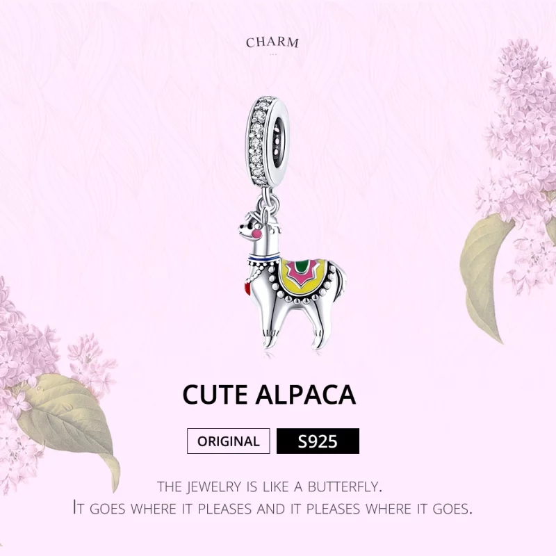 (image pour) Charm Pendant Style PANDORA Alpaga mignon - SCC1737 - Afficher 6