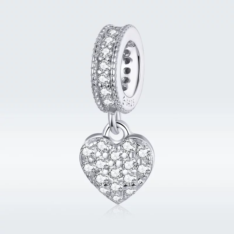 (image pour) Charm Pendant Style PANDORA Amour brillant - BSC211 - Afficher 4