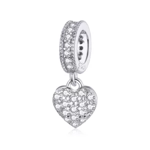 (image pour) Charm Pendant Style PANDORA Amour brillant - BSC211