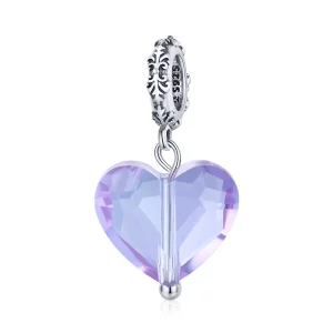 (image pour) Charm Pendant Style PANDORA Amour romantique - SCC1816