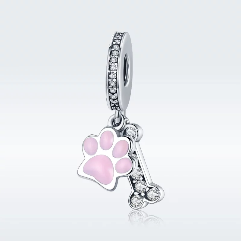 (image pour) Charm Pendant Style PANDORA Amoureux des animaux de compagnie - SCC452 - Afficher 2
