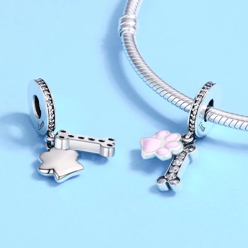 (image pour) Charm Pendant Style PANDORA Amoureux des animaux de compagnie - SCC452 - Afficher 6