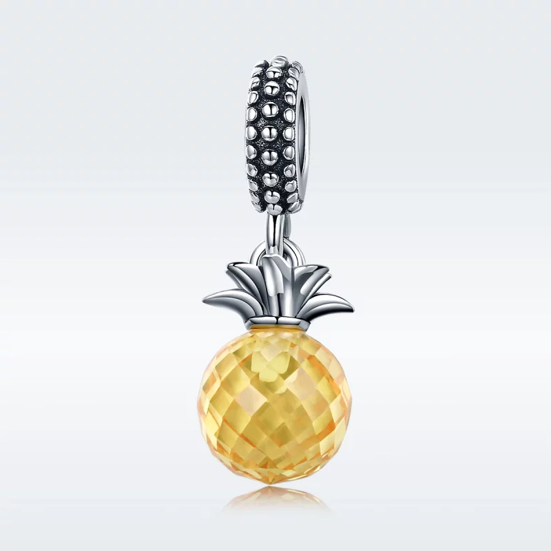 (image pour) Charm Pendant Style PANDORA Ananas - SCC150 - Afficher 2