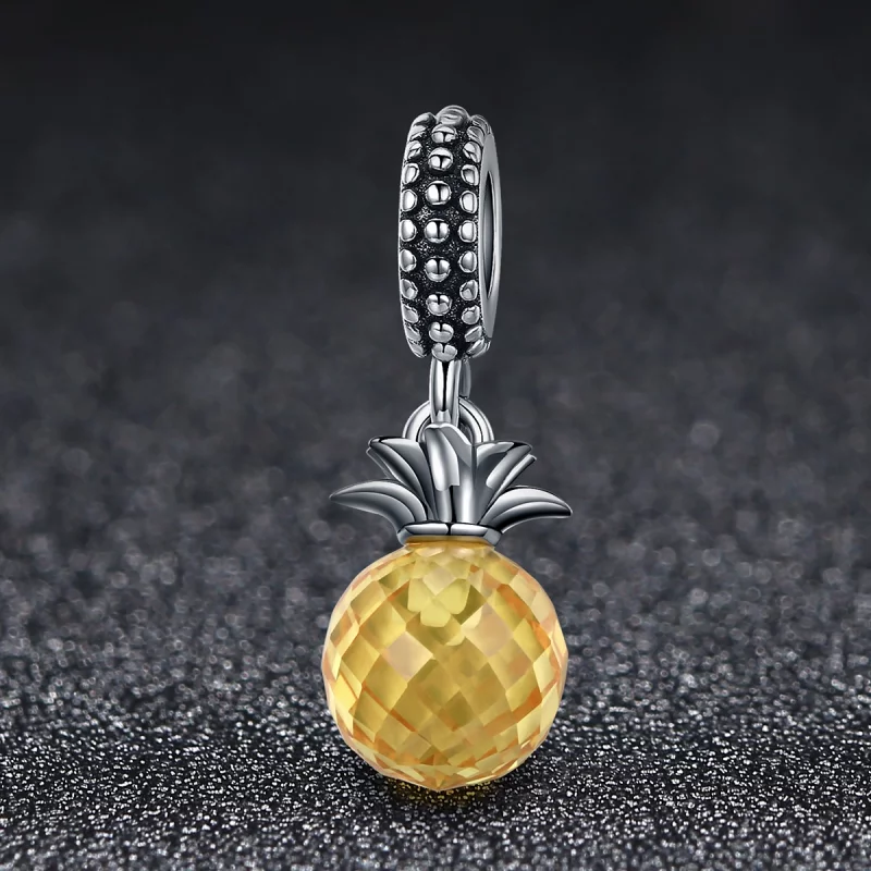 (image pour) Charm Pendant Style PANDORA Ananas - SCC150 - Afficher 3