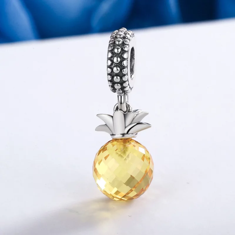 (image pour) Charm Pendant Style PANDORA Ananas - SCC150 - Afficher 4
